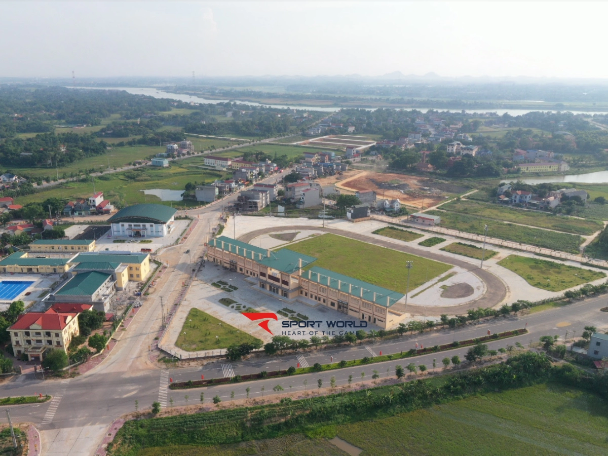 Sân vân động huyện Sông Lô