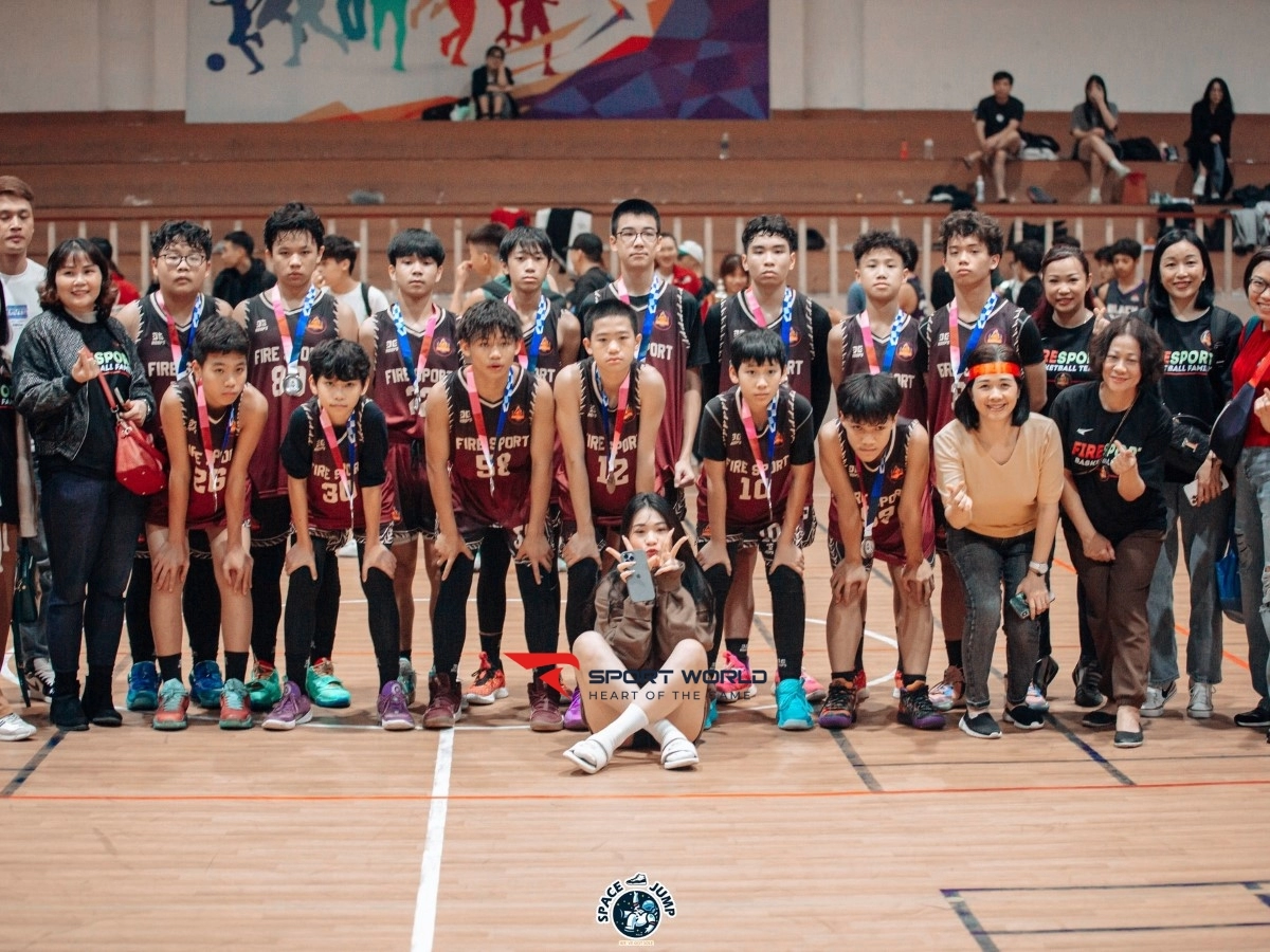 Sân bóng rổ Trung tâm đào tạo Fire Sport - The New Quater