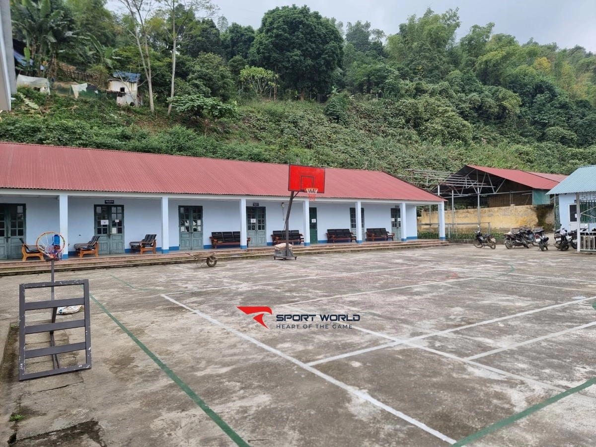 Sân bóng rổ Trung Tâm Dạy Nghề Phú Minh