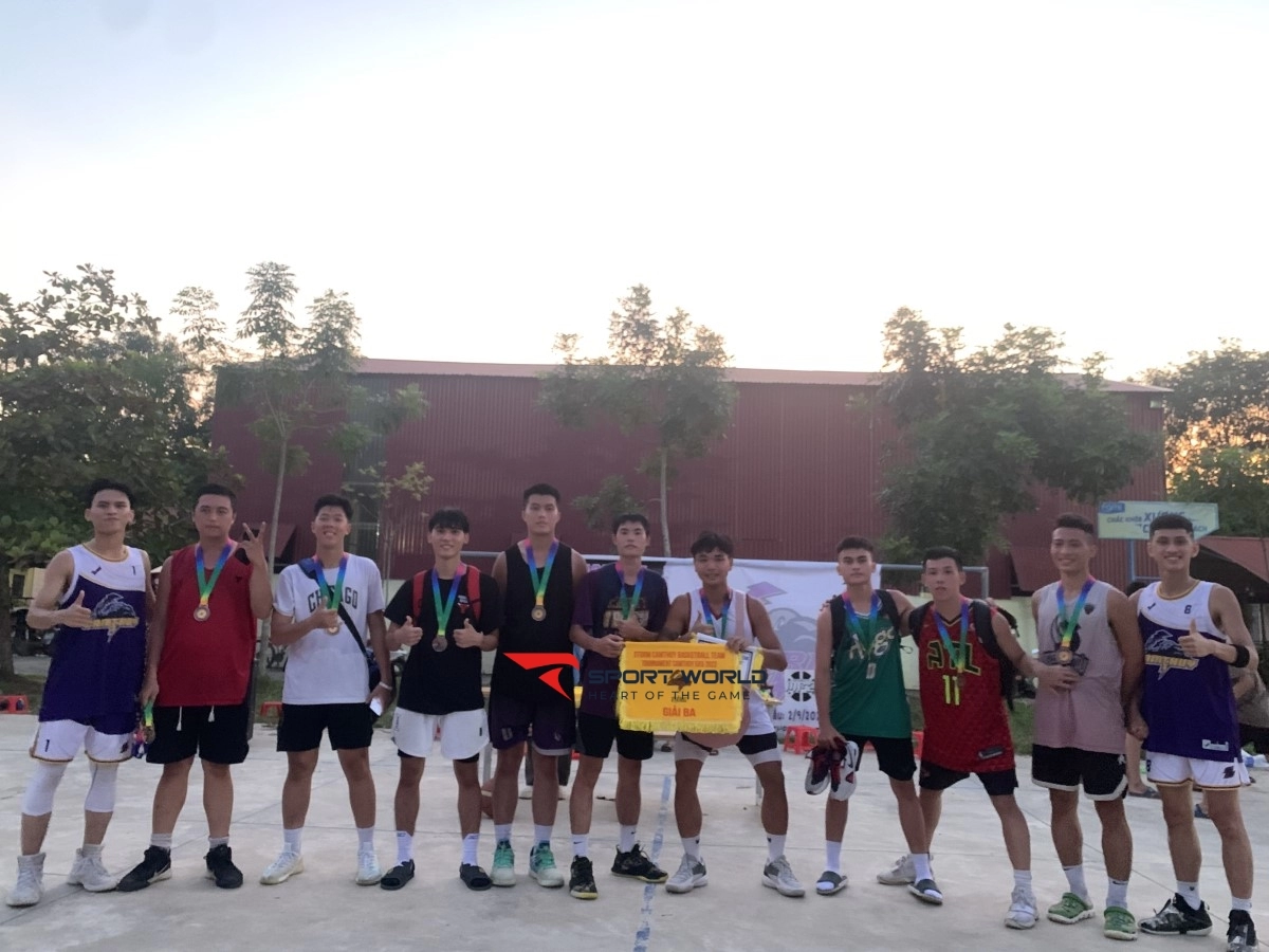 Sân bóng rổ THPT CT3 Basketball