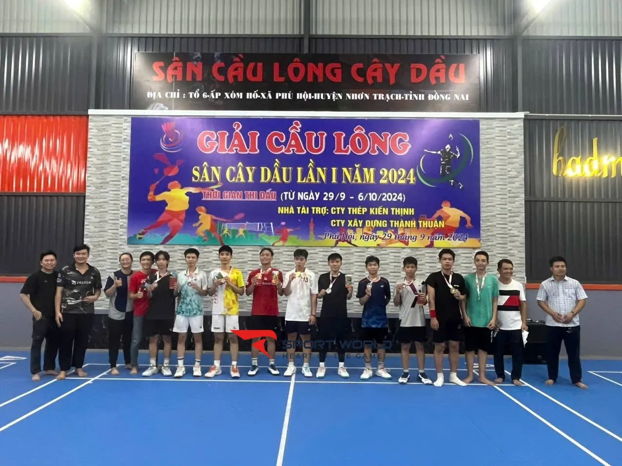 Sân cầu lông Cây Dầu