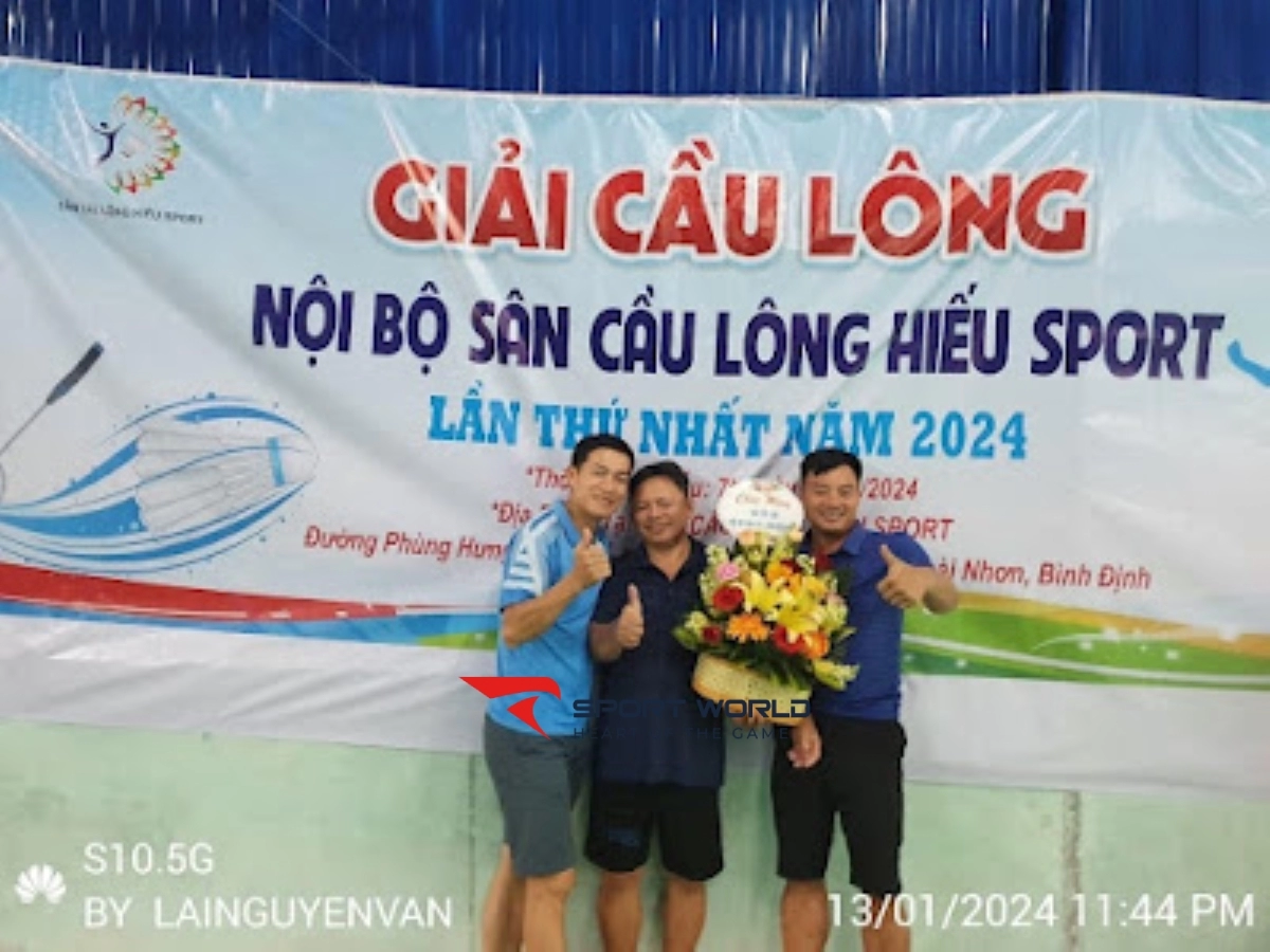 Sân cầu lông Hiếu Sport