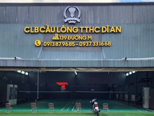 Câu lạc bộ cầu lông trung tâm hành chính Dĩ An