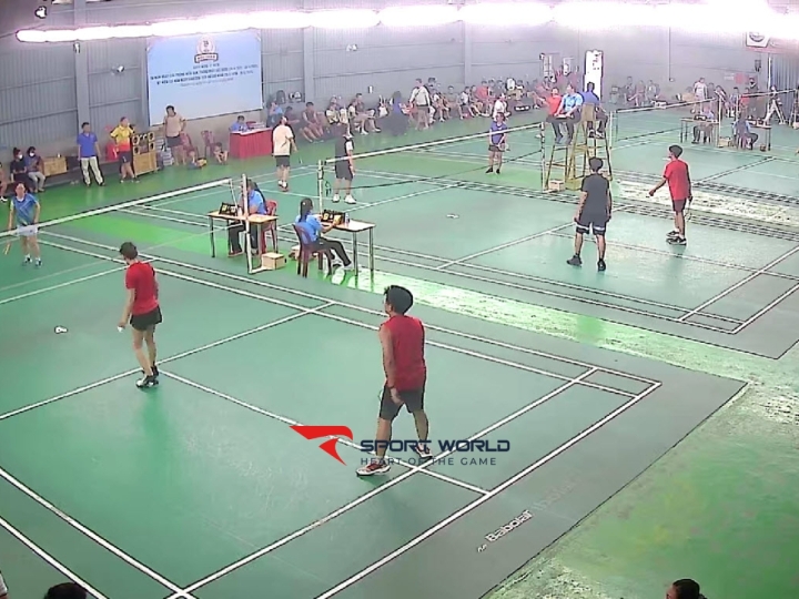 Sân cầu lông cộng đồng - thành phố mới