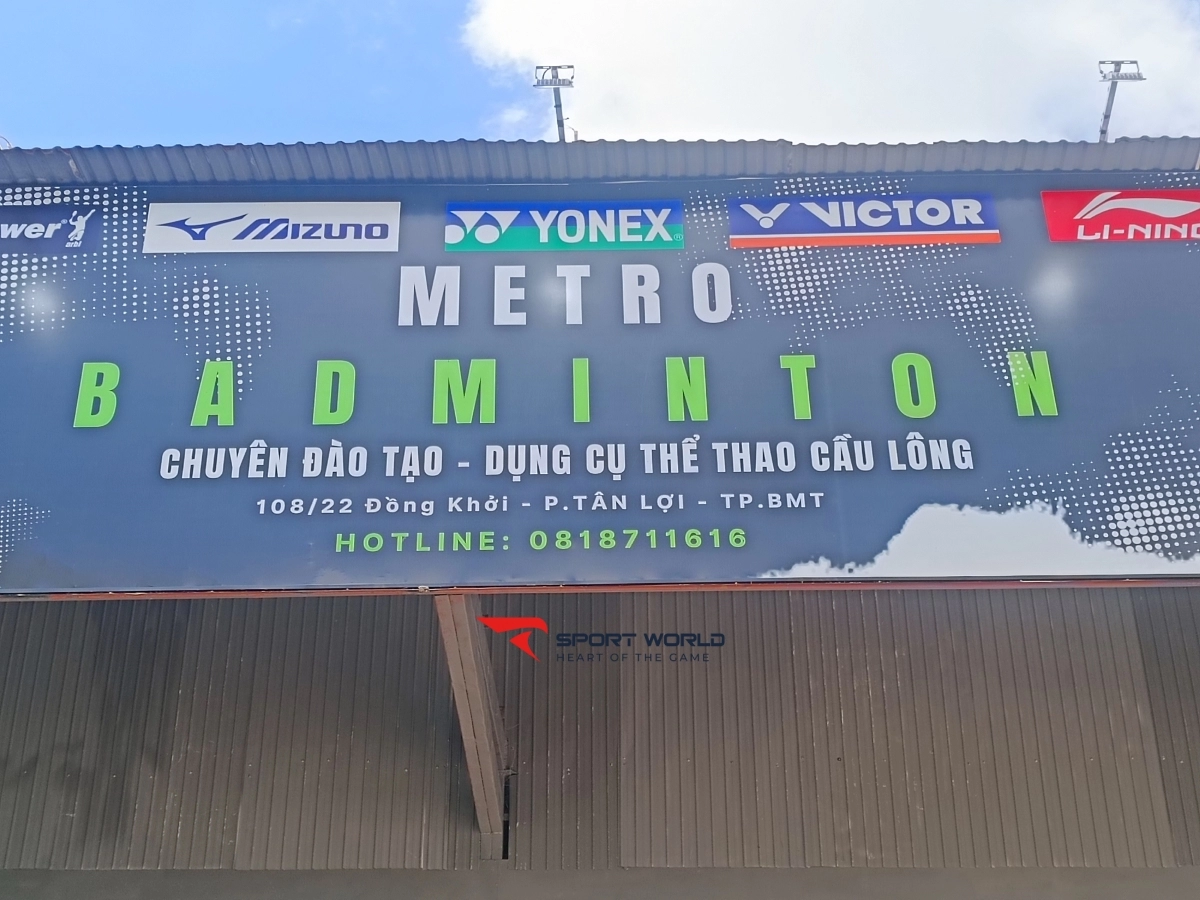 Sân cầu lông Metro Badminton