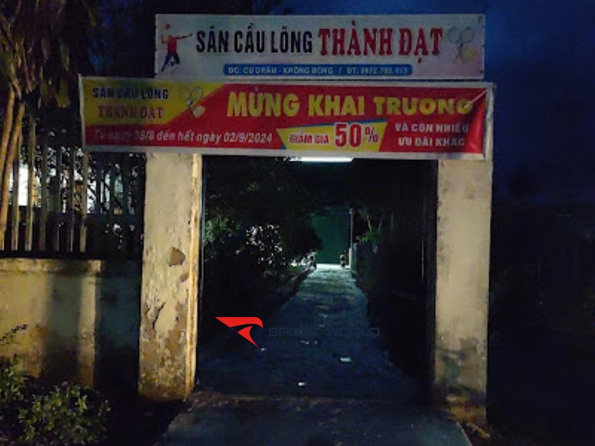 Sân cầu lông Thành Đạt