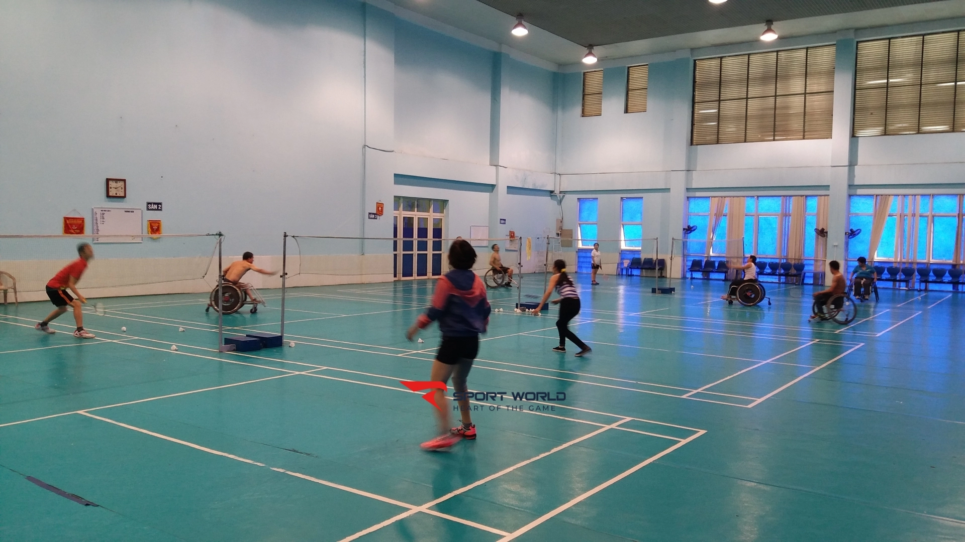 Sân cầu lông liên đoàn quần vợt Việt Nam