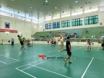 Sân cầu lông trường THPT Xuân Đỉnh