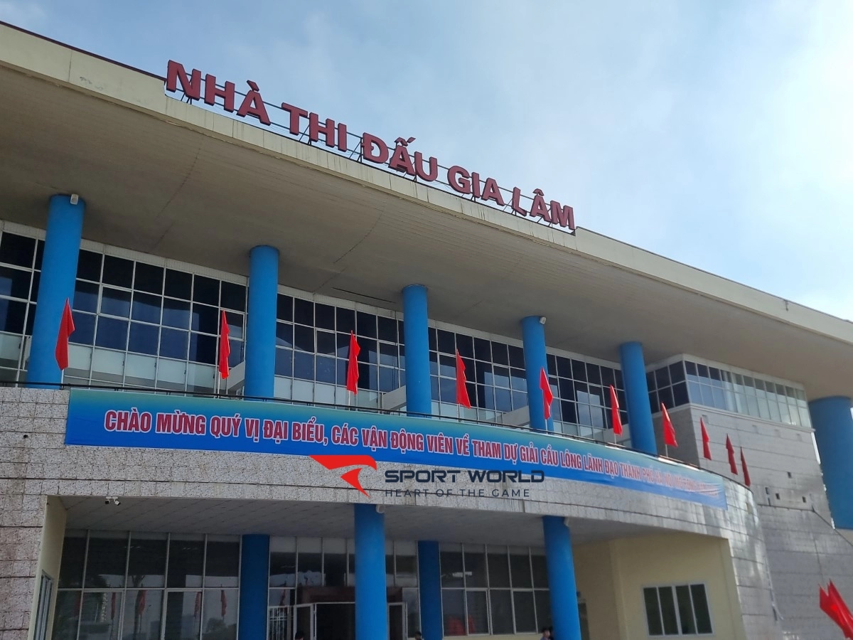 Sân cầu lông Nhà thi đấu Gia Lâm