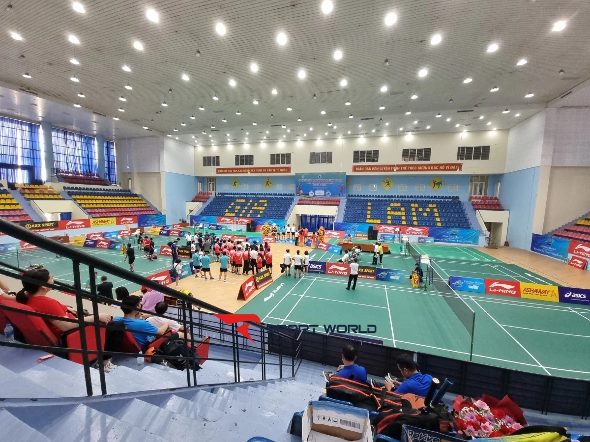 Sân cầu lông Nhà thi đấu Gia Lâm