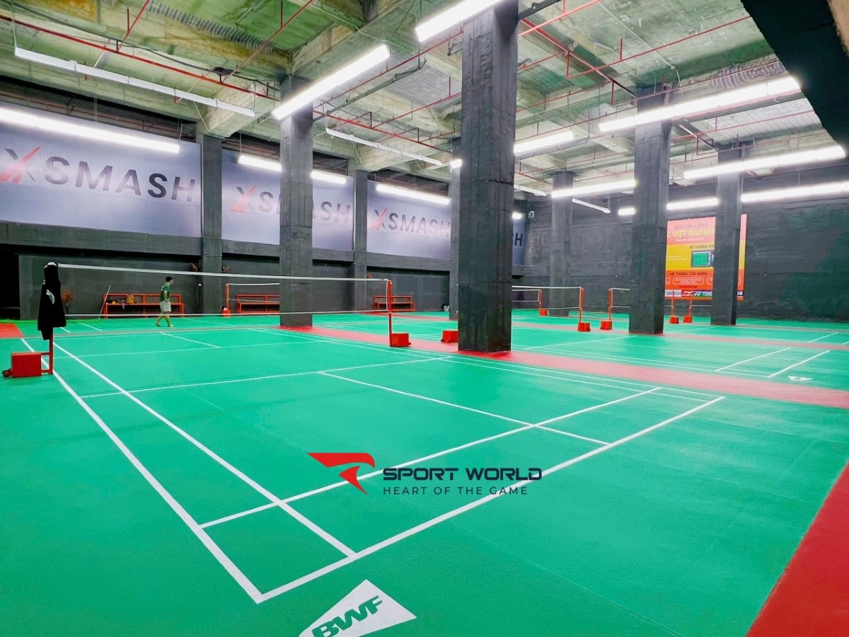 Sân cầu lông QVBadminton Usilk