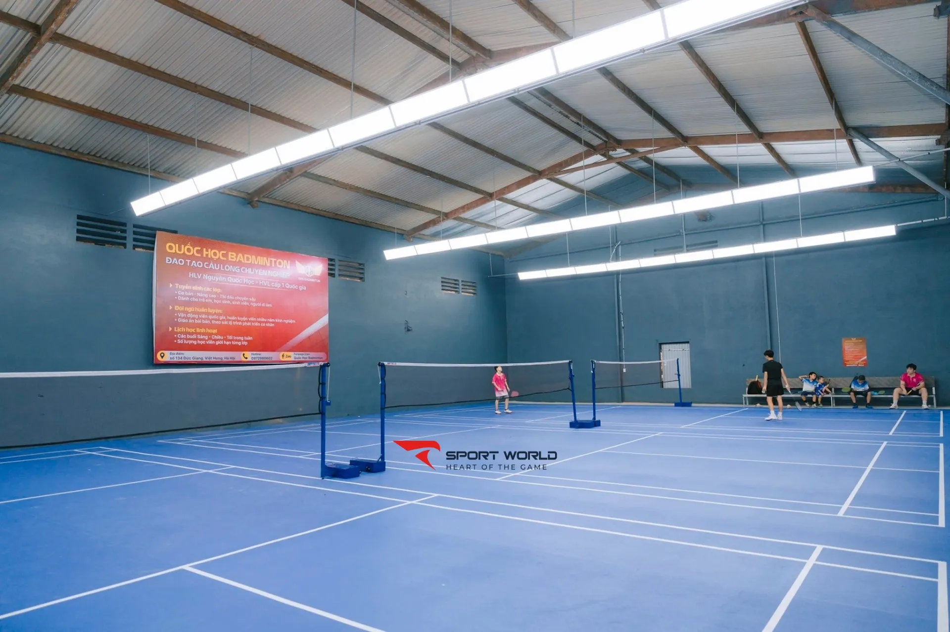 Sân Cầu Lông Quốc Học