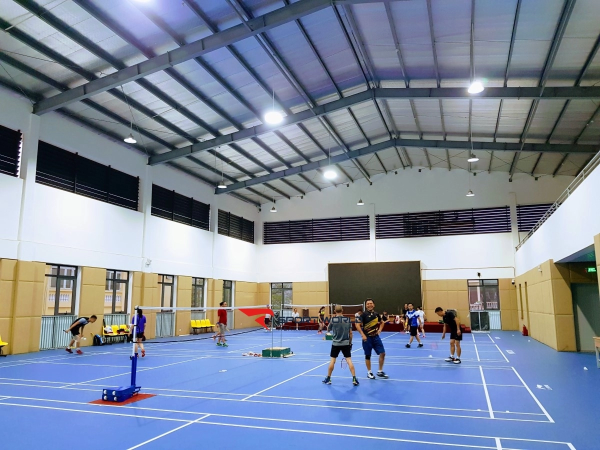 Sân cầu Lông Đoàn Thanh Niên Trường THPT Khương Đình