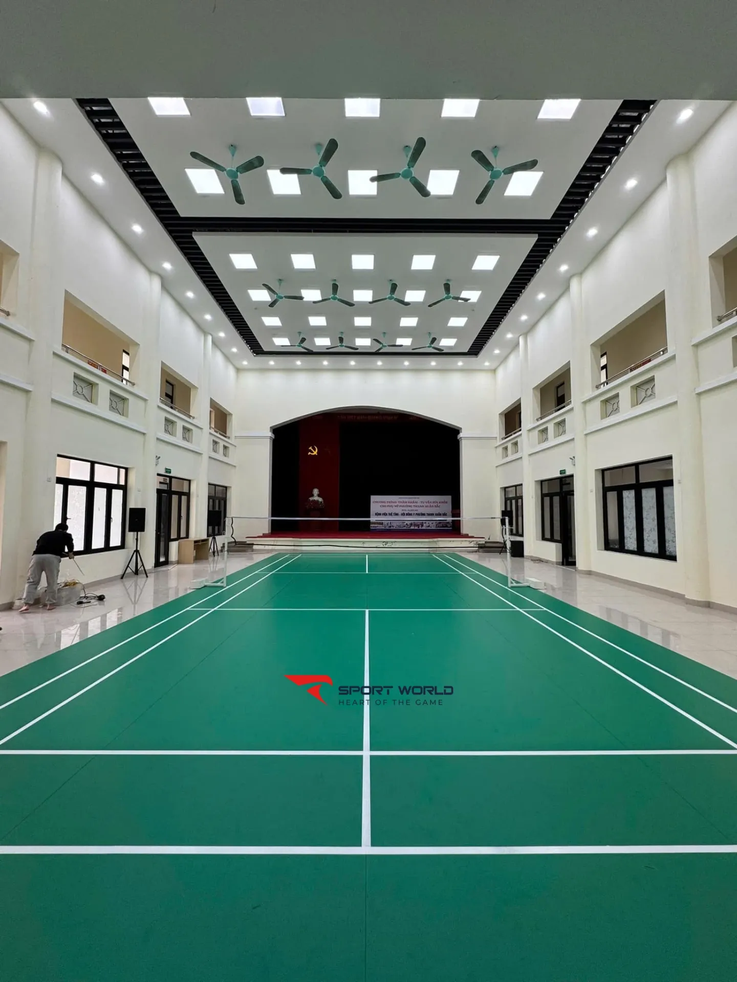 Sân cầu lông Trung Tâm Văn Hóa TDTT