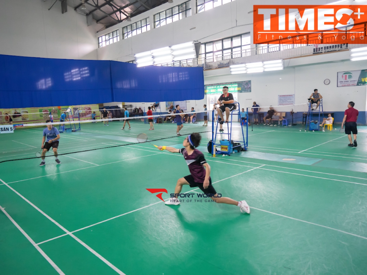 Sân cầu lông xã Cộng hoà