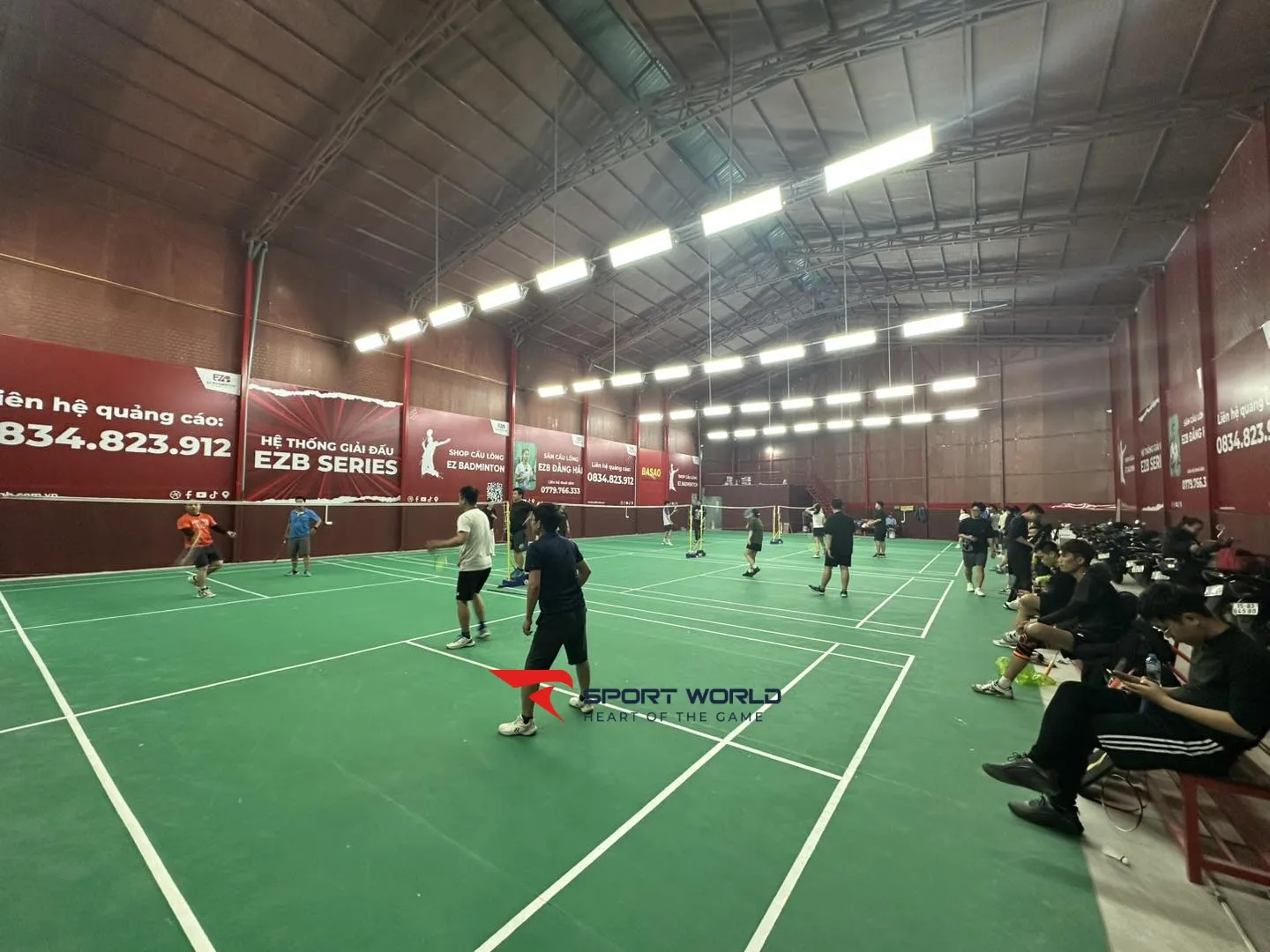 Sân cầu lông EZB Đằng Hải