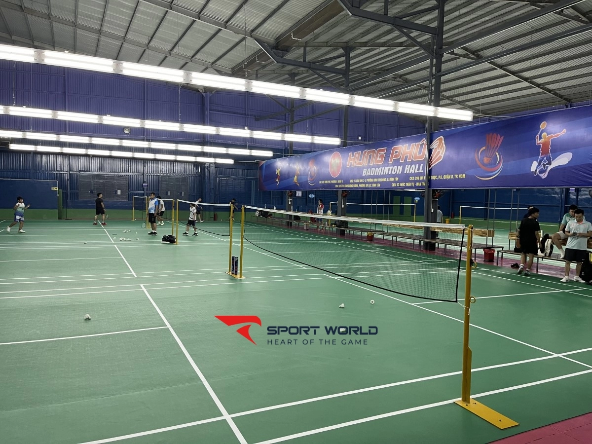 Sân cầu lông - pickleball Hưng Phú CN4