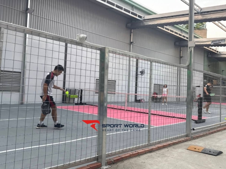 Sân cầu lông - pickleball Green - Bình Thạnh