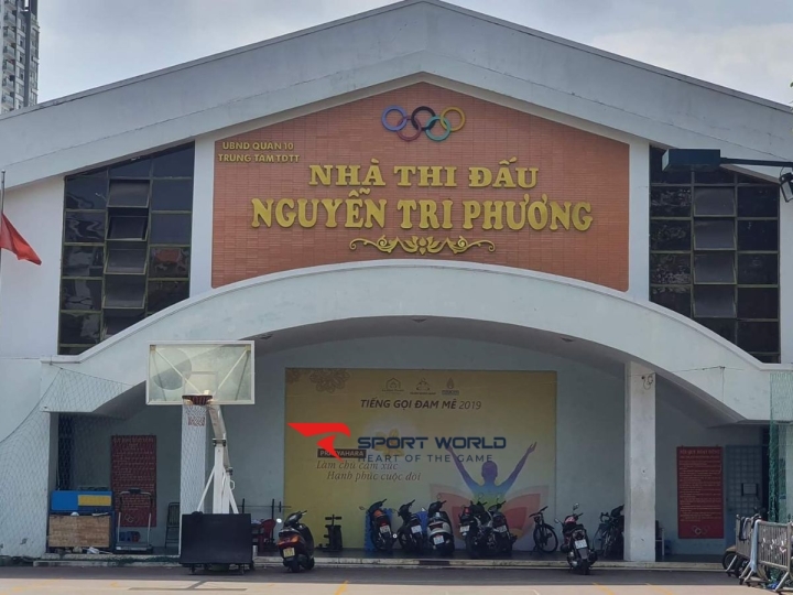 Sân cầu lông Nhà Thi Đấu Nguyễn Tri Phương