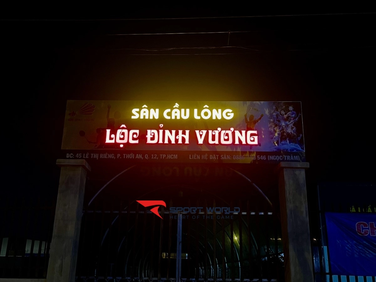 Sân cầu lông Lộc Đỉnh Vương