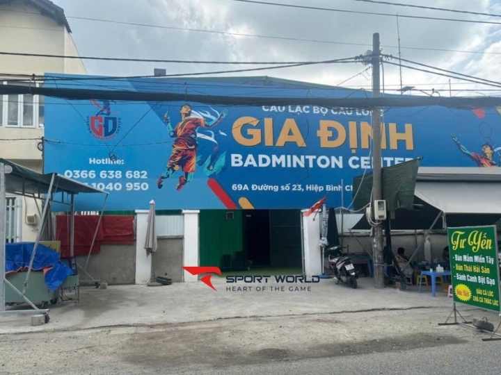 Sân cầu lông Gia Định Badminton