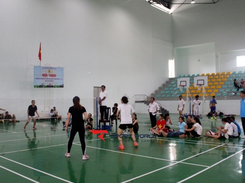 Sân cầu lông Trường Cao đẳng du lịch Nha Trang