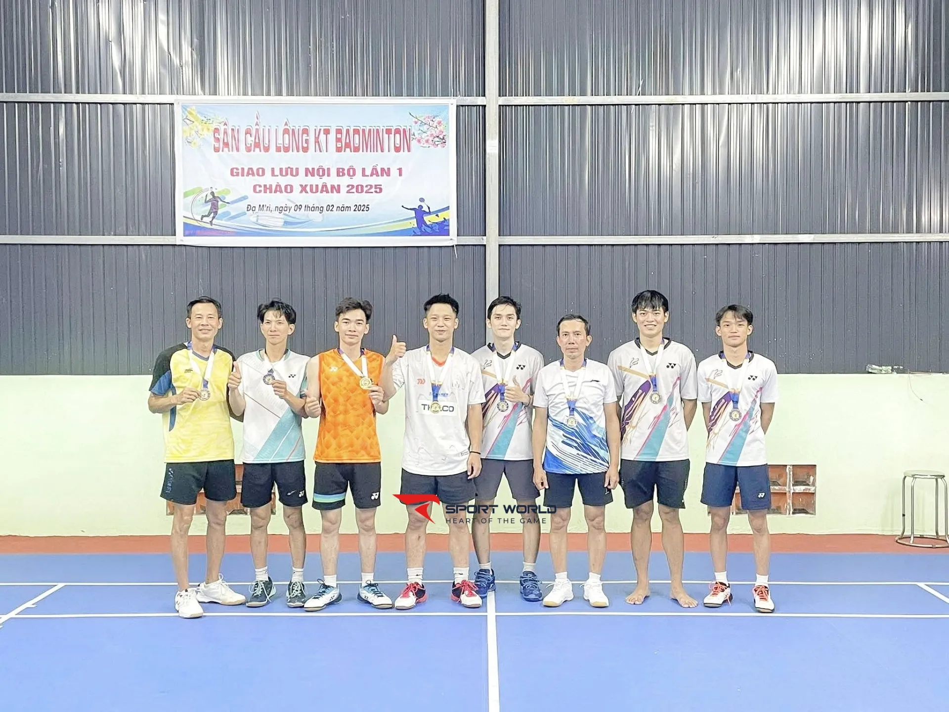 Sân cầu lông KT Badminton Đamri