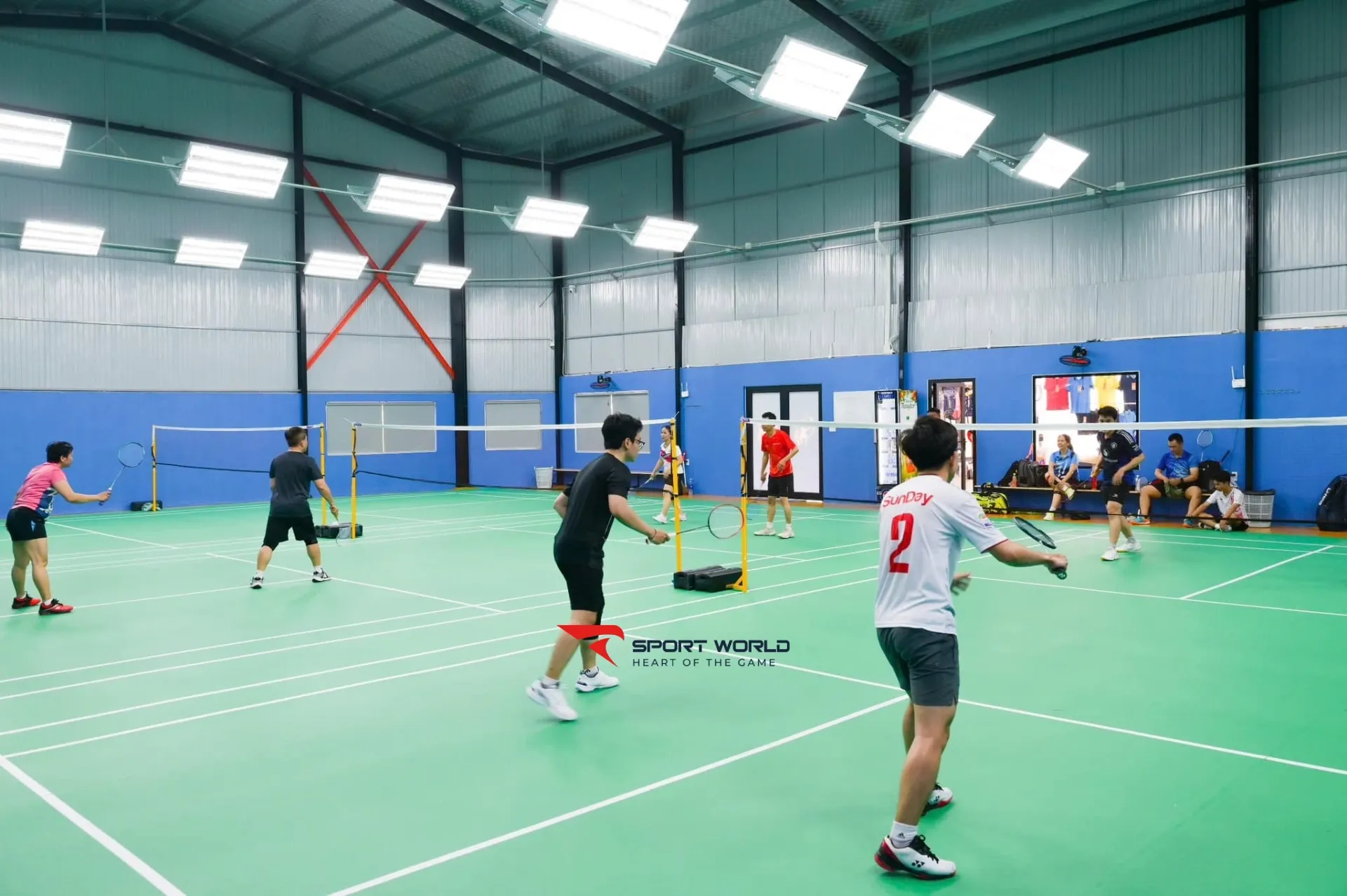 Sân cầu lông CLB cầu lông Huy Phát