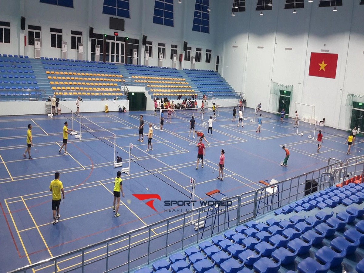 Sân cầu lông Nhà thi đấu đa năng tỉnh Quảng Ngãi
