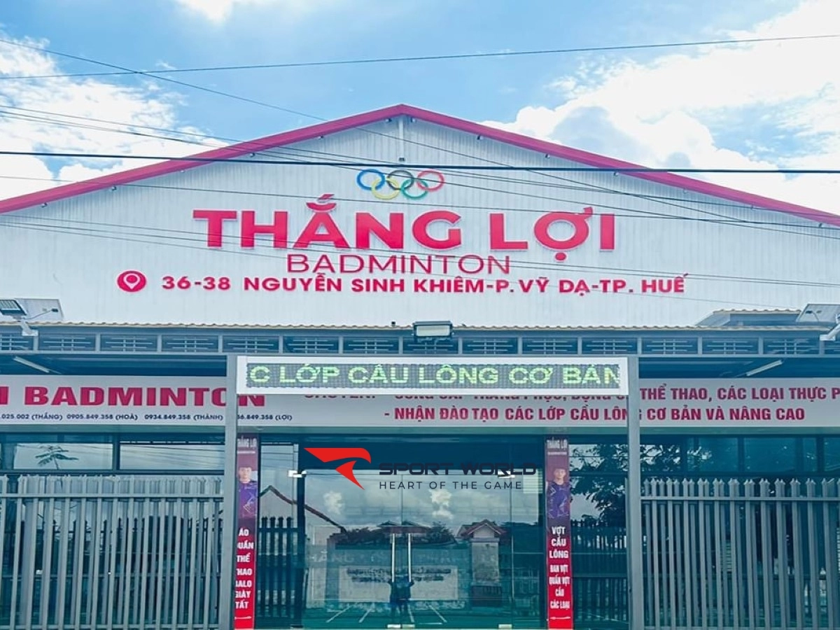 Sân Cầu Lông Nhà Thi Đấu Thắng Lợi