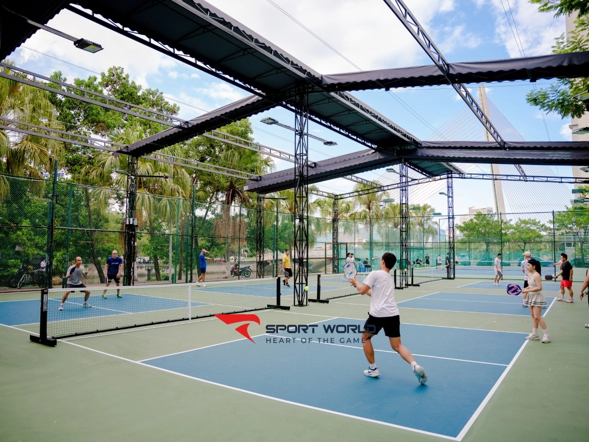 Sân Pickleball Đảo Xanh