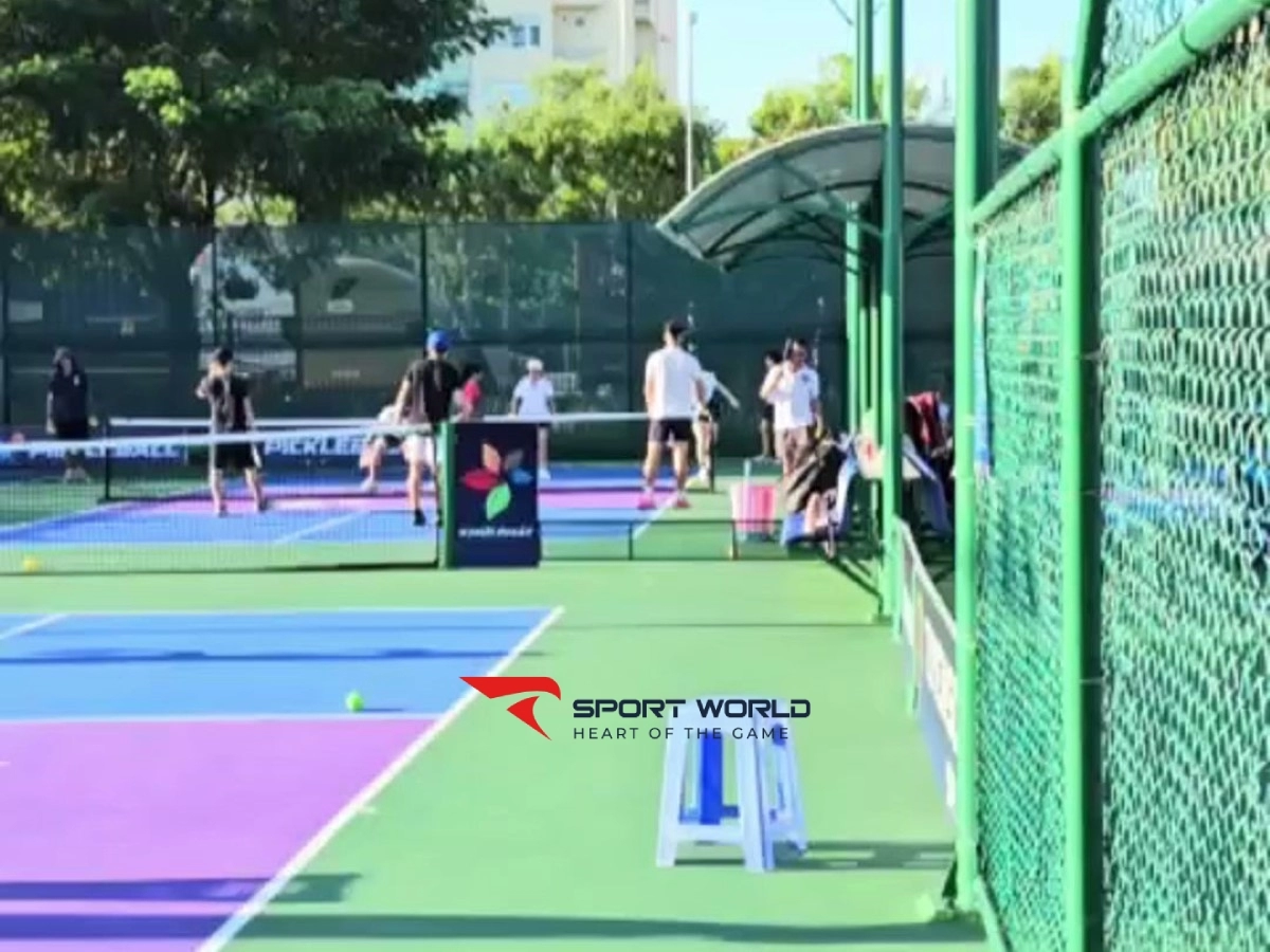 Sân pickleball - tennis Golden Hải Châu