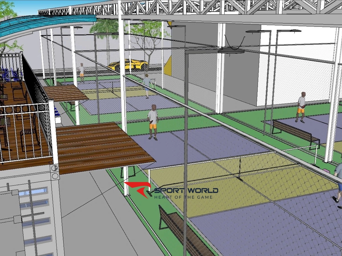 Sân pickleball ACE CLUB Phủ Lý