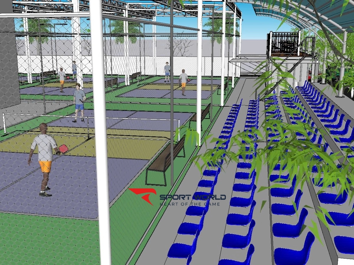 Sân pickleball ACE CLUB Phủ Lý