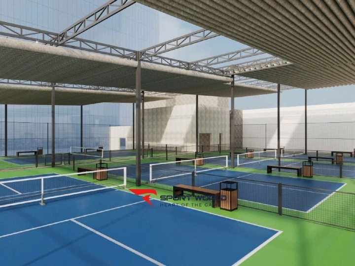 Sân Rooftop Pickleball