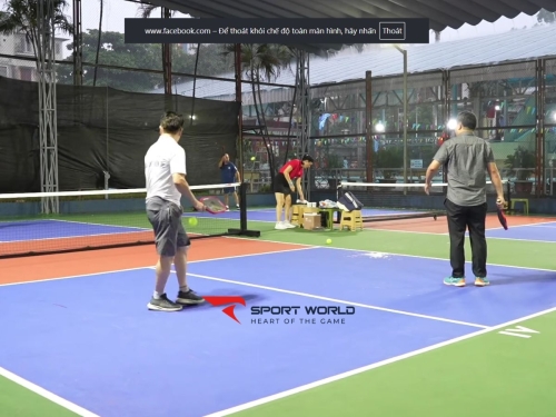 Sân pickleball Đại Học Thuỷ Lợi