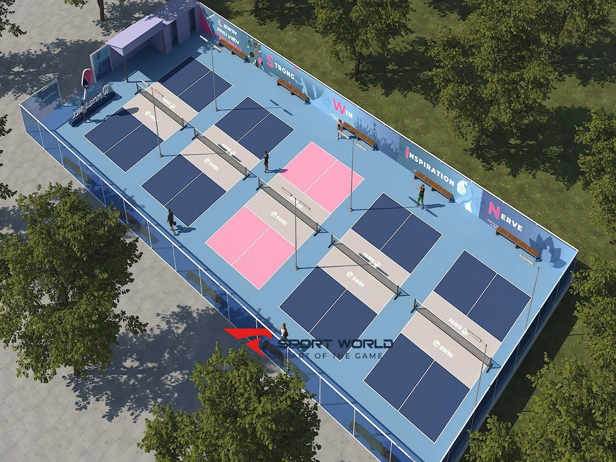 Sân Pickleball Swin Phú Viên