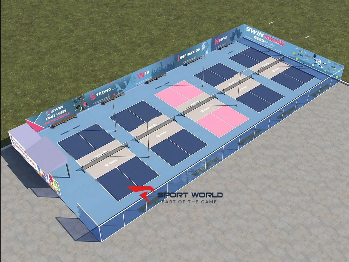 Sân Pickleball Swin Phú Viên
