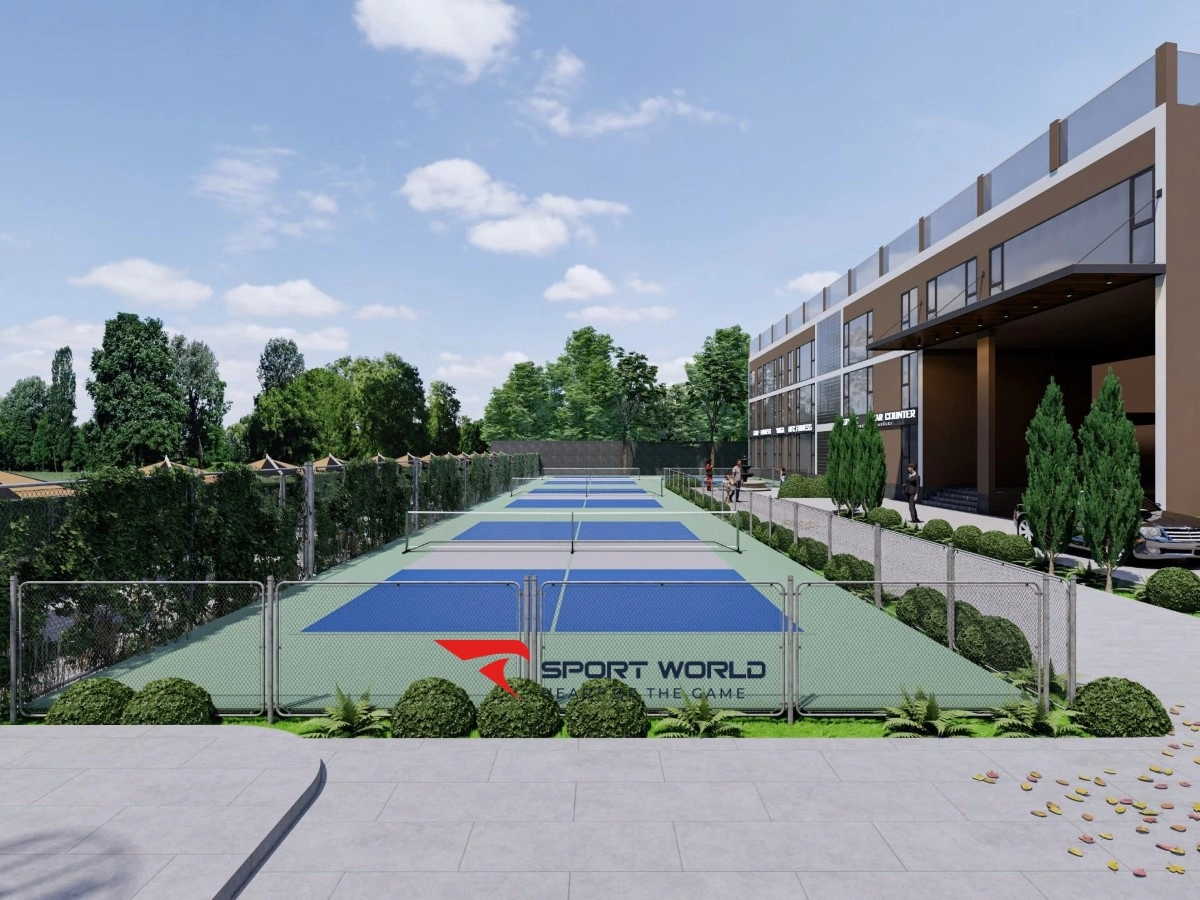 Sân Pickleball Drop Zone - Riverside Court and Café