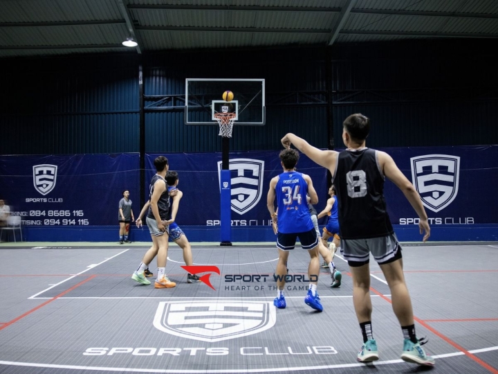 Sân Pickleball - bóng rổ TS Sports Club