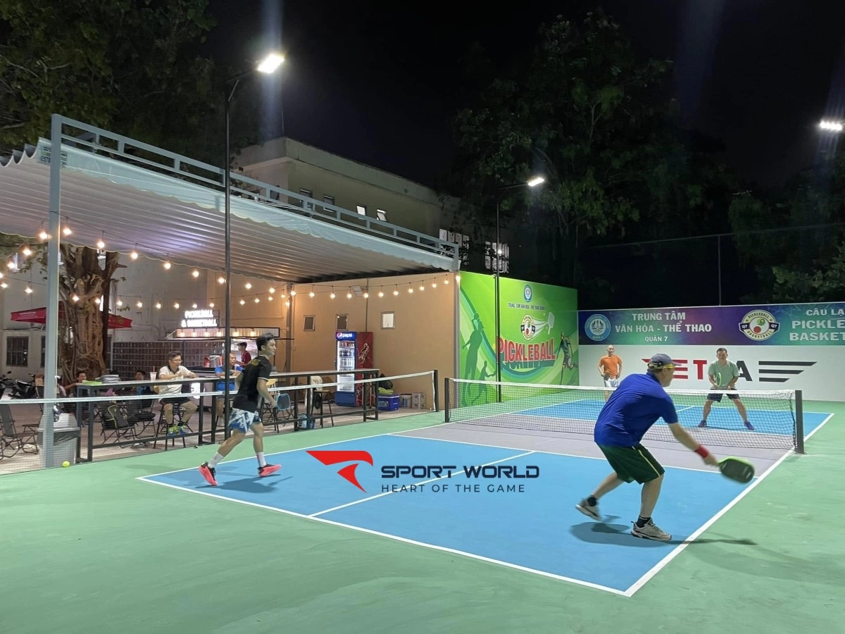 Sân pickleball Trung Tâm Văn Hóa - Thể Thao Quận 7