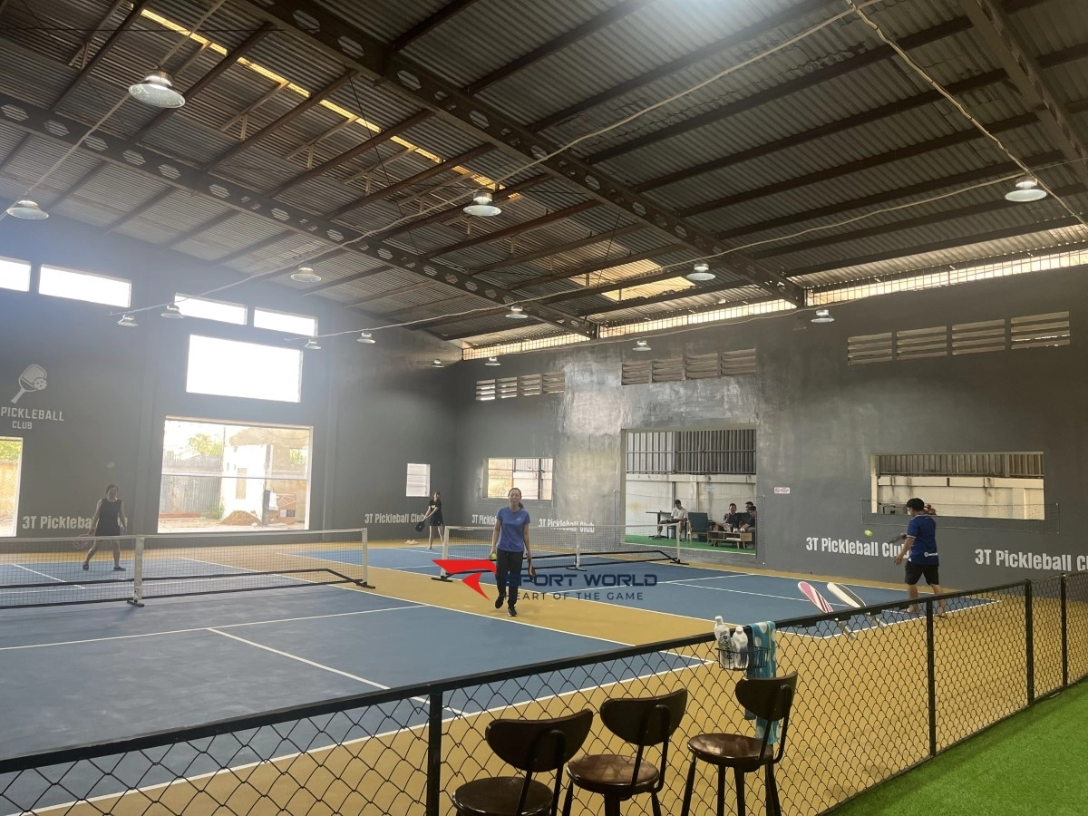 Sân 3T Pickleball Club - Sân trong nhà