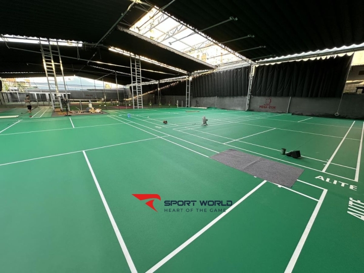 Sân Pickleball & cầu lông Mega Gym