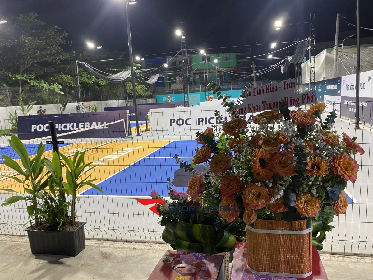 Sân pickleball POC Kiến Thiết