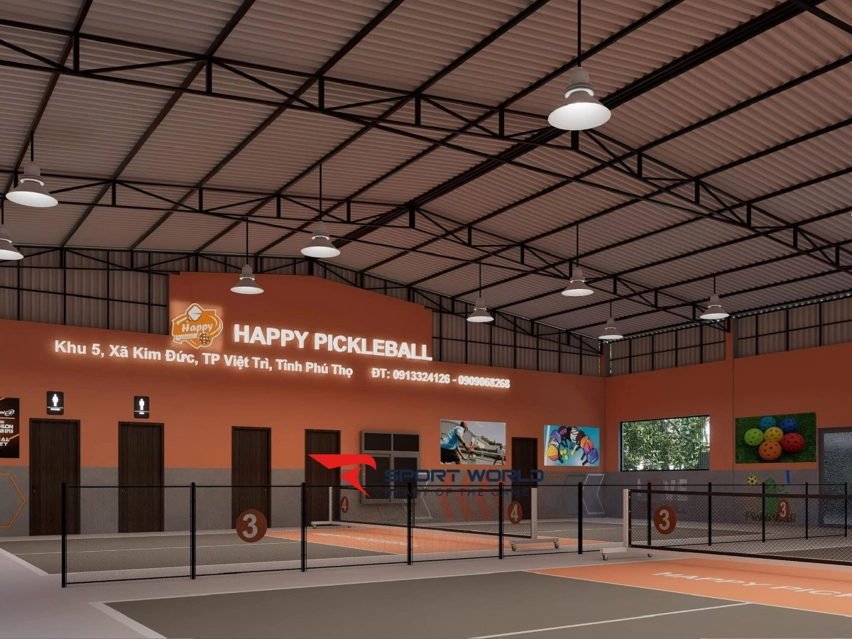 Sân Pickleball Happy - Đền Hùng