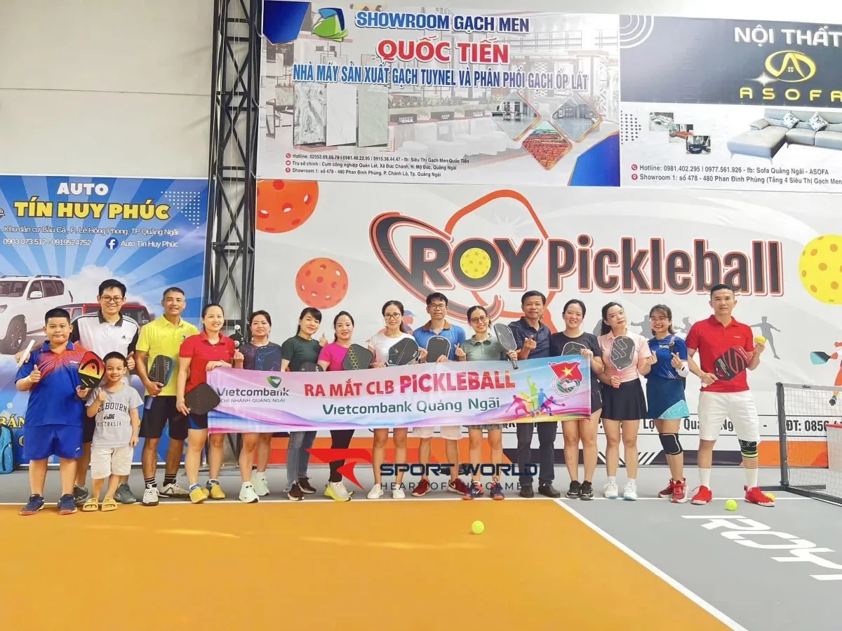 Sân Pickleball Roy - TP. Quảng Ngãi