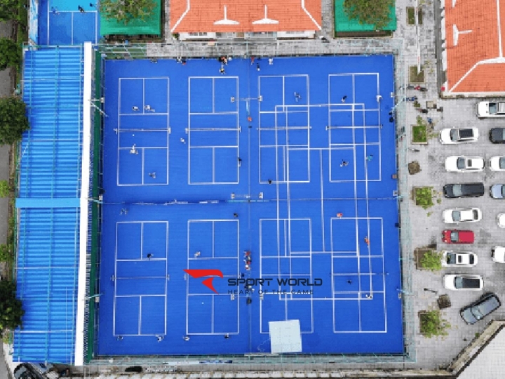 Sân Pickleball BÀN THẠCH khu thể thao DHL