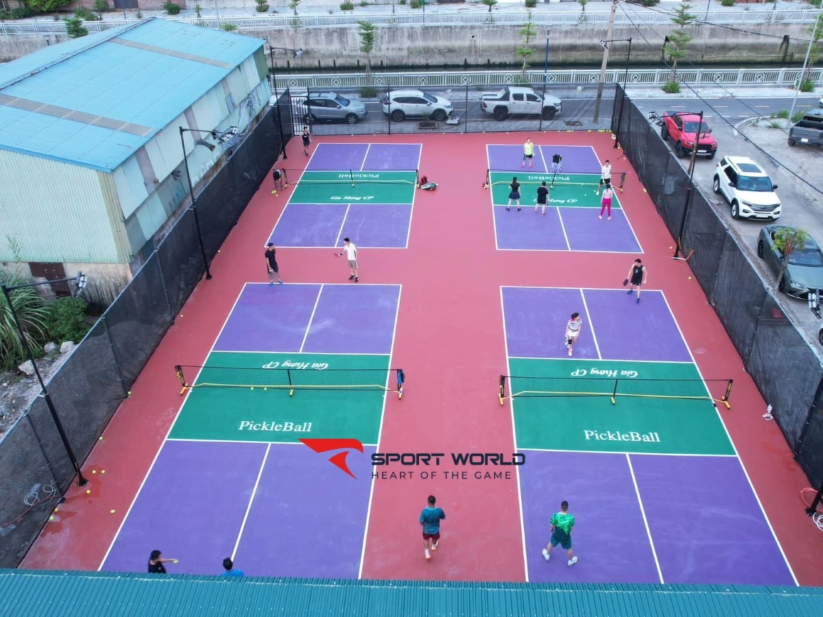 Sân Pickleball Gia Hưng Cẩm Phả