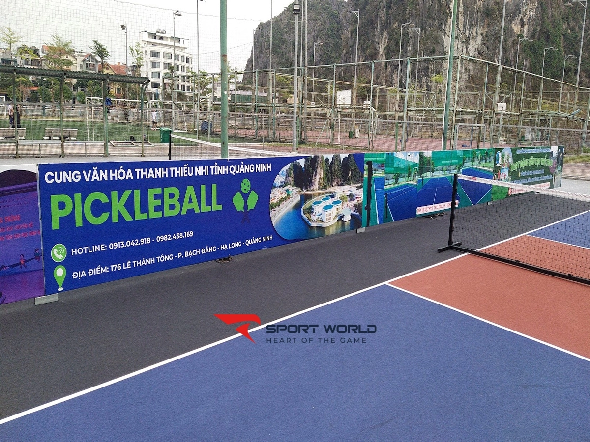 Sân Pickleball Cung Văn Hóa Thiếu Nhi - Quảng Ninh