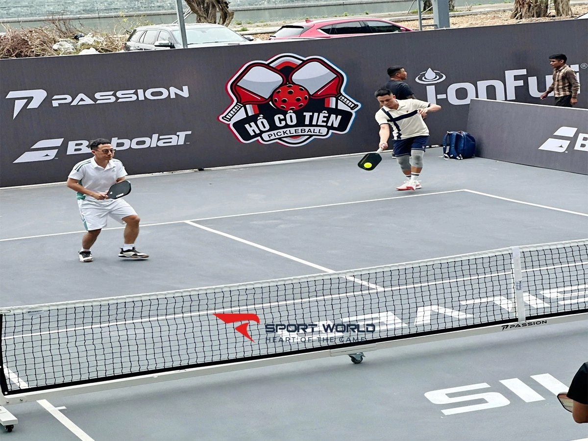 Sân pickleball Hồ Cô Tiên